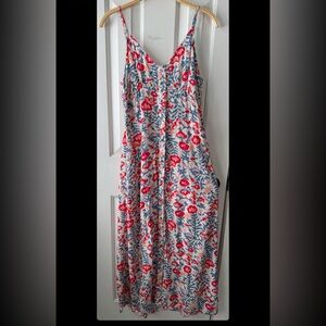 Floral Button-Down Dress